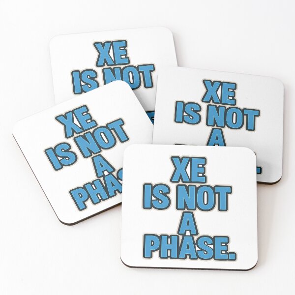 Item preview, Xe Is Not A Phase – Bold Statement Art designed and sold by Haus Of Sin.
