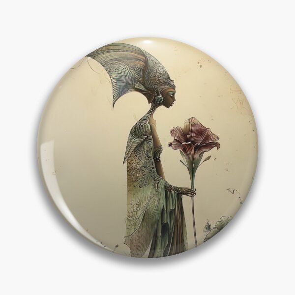 Item preview, Ethereal Bloom: A Floral Sentinel designed and sold by bloorose.