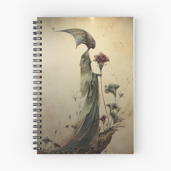 Item preview, Ethereal Bloom: A Floral Sentinel designed and sold by bloorose.