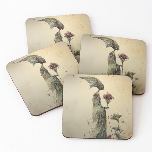 Item preview, Ethereal Bloom: A Floral Sentinel designed and sold by bloorose.