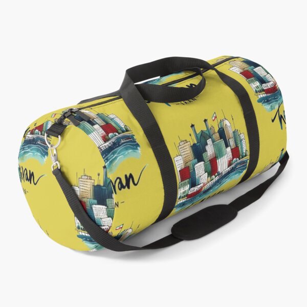 Item preview,  Tehran Iran Watercolor Minimalist Cityscape Sticker,   designed and sold by PaintMeWorld.