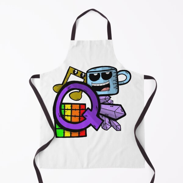 Item preview, Letter Q Sticker designed and sold by TheCartoonChaos.