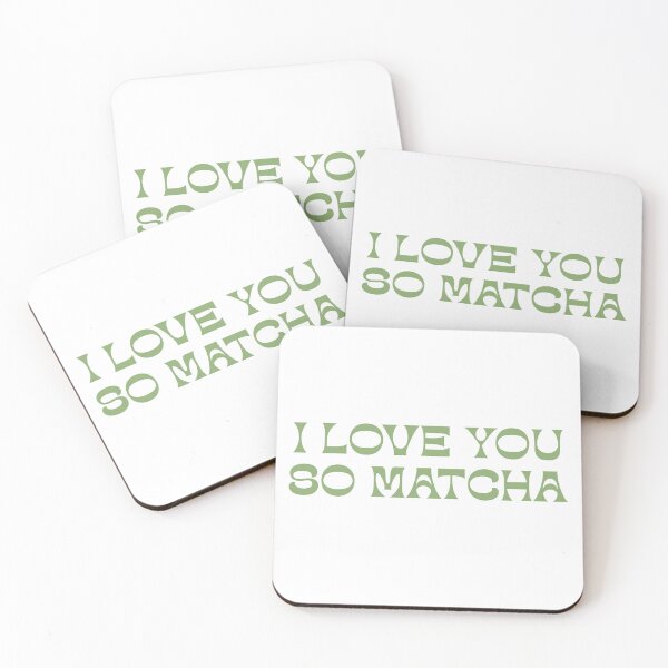 Item preview, I Love You So Matcha | Iced Drink | Latte designed and sold by The Turquoise Brush.