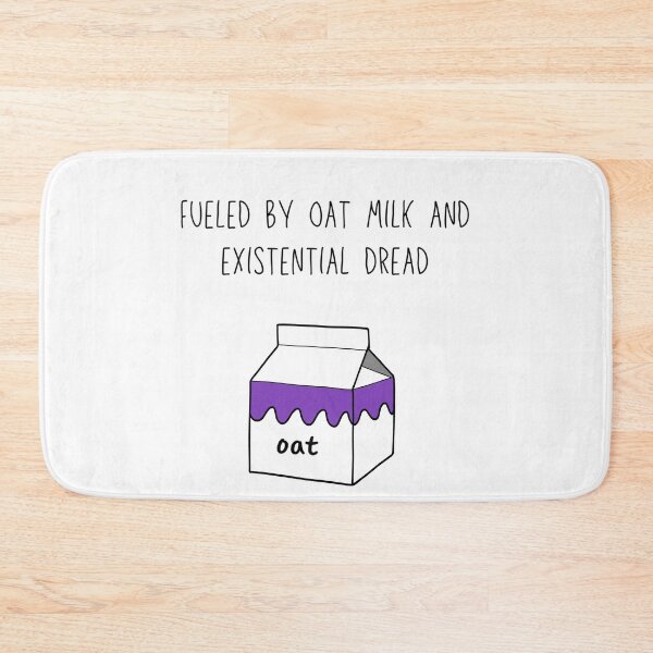 Item preview, Fueled by Oat Milk and Existential Dread designed and sold by majownik.