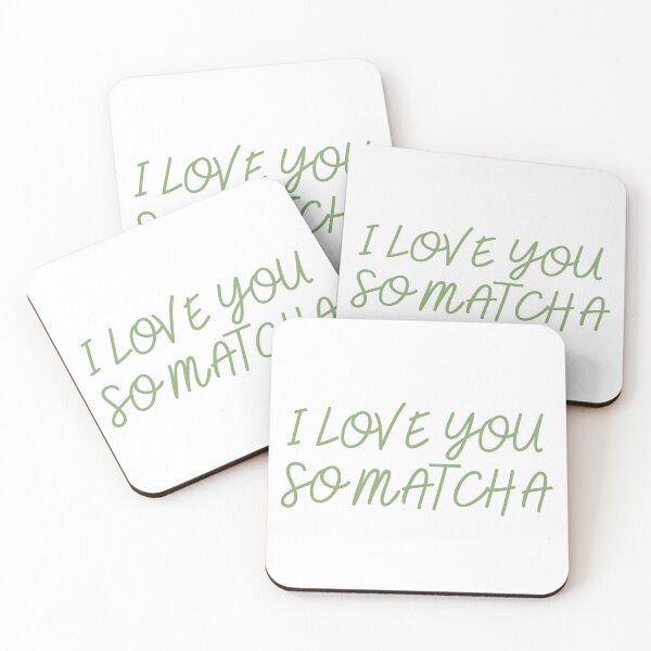 Item preview, I Love You So Matcha | Iced Drink | Latte designed and sold by The Turquoise Brush.