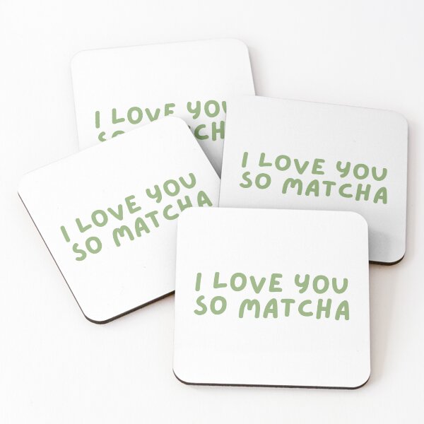 Item preview, I Love You So Matcha | Iced Drink | Latte designed and sold by The Turquoise Brush.