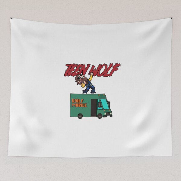 Item preview, Teen Wolf Wolfmobile 8bits designed and sold by Sebastián Piedrahita.