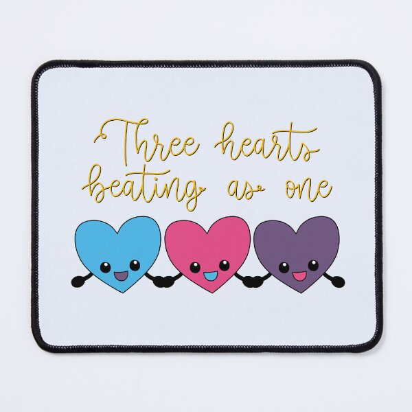 Item preview, Three hearts beating as one designed and sold by kalandradesigns.