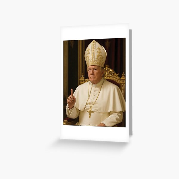 Item preview, Funny Trump Pope designed and sold by kariandco.