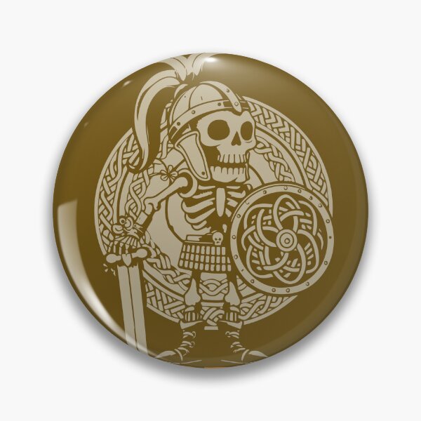Item preview, Cartoon Celtic warrior with shield and sword designed and sold by KoandZo.