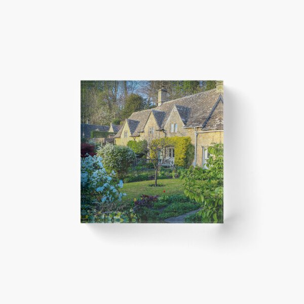 Item preview, Cottage garden Bibury Cotswolds England designed and sold by Martin Fenton.