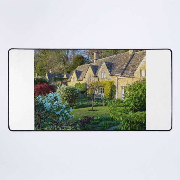 Item preview, Cottage garden Bibury Cotswolds England designed and sold by Martin Fenton.
