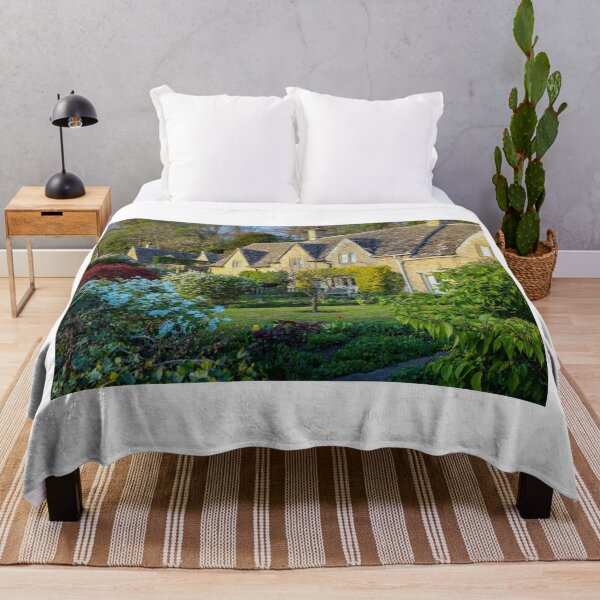 Item preview, Cottage garden Bibury Cotswolds England designed and sold by Martin Fenton.