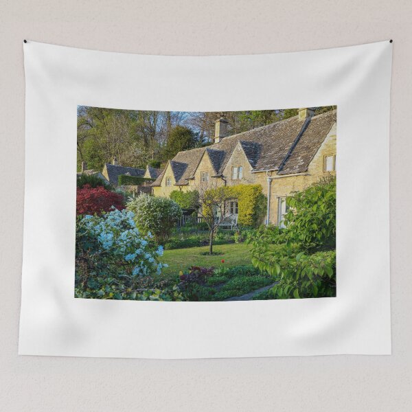 Item preview, Cottage garden Bibury Cotswolds England designed and sold by Martin Fenton.