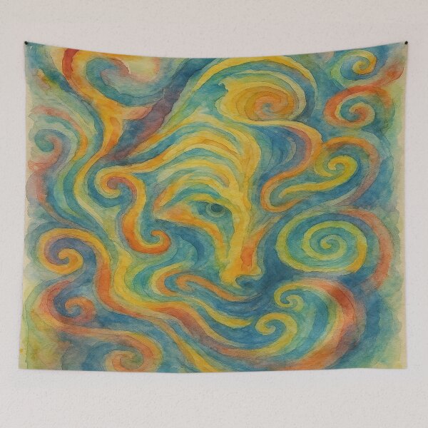 Item preview, A rush of color in motion – When watercolors dream designed and sold by FotoworldEdel.
