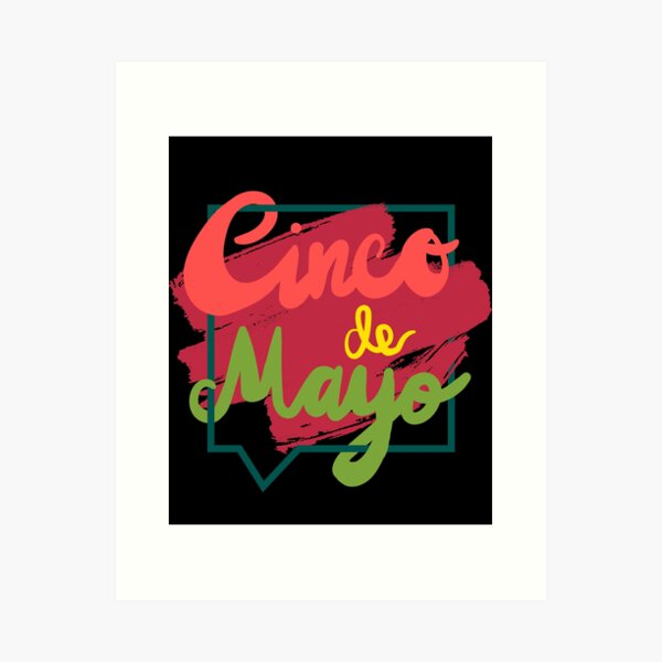Aperçu de l'œuvre cinco de mayo créée et vendue par Mosaic-Art.