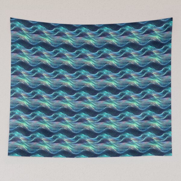 Item preview, Northern Waves and Points of Light designed and sold by MidArtForge.