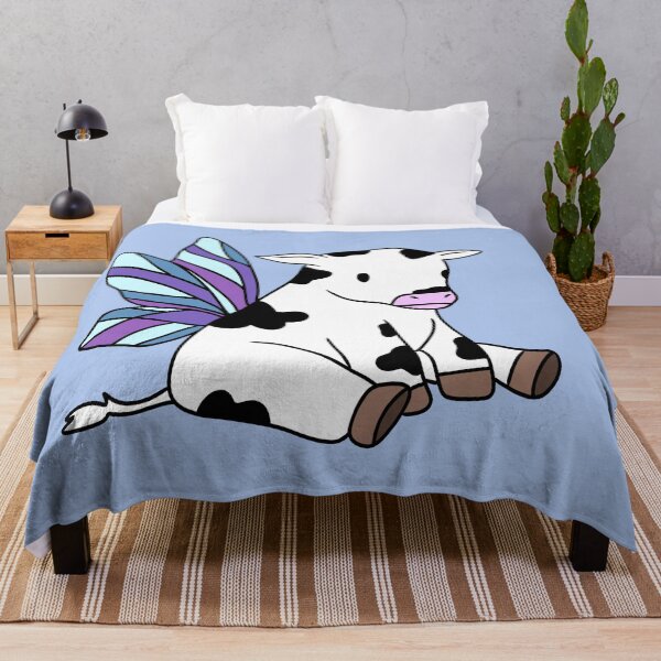 Item preview, Fairy Cow – Cute Magical Calf with Wings designed and sold by majownik.