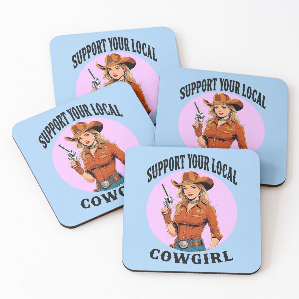 Item preview, Support Your Local Cowgirl 7 designed and sold by DigitalandPhoto.