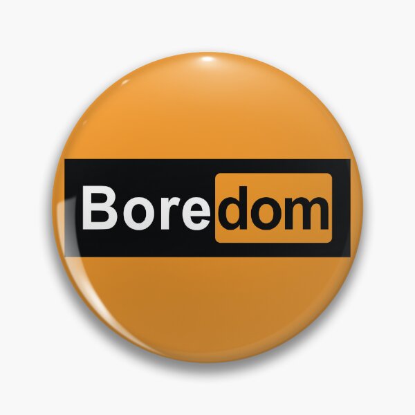 Artikelvorschau, Langeweile - Mais-Hub-Parodie-Logo entworfen und verkauft von gayishdesign.