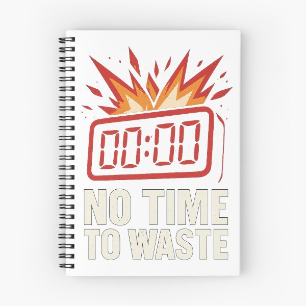 Item preview,  NO TIME TO WASTE – Explosive Motivation designed and sold by PastimeMastery.
