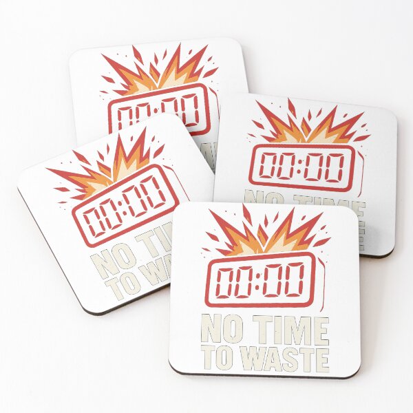 Item preview,  NO TIME TO WASTE – Explosive Motivation designed and sold by PastimeMastery.
