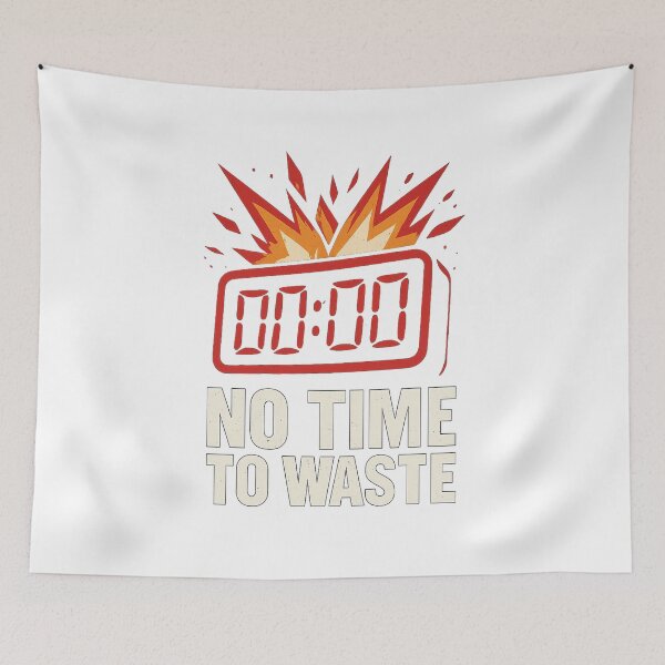 Item preview,  NO TIME TO WASTE – Explosive Motivation designed and sold by PastimeMastery.