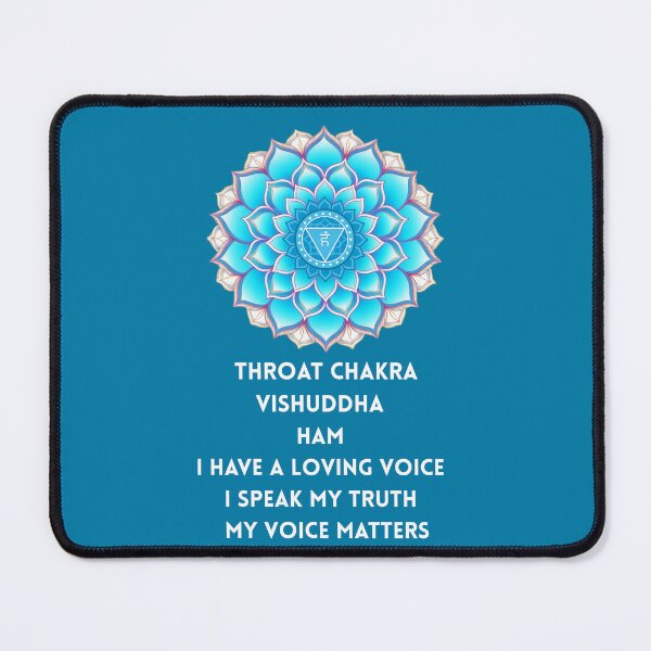 Item preview, Throat Chakra – Vishuddha Mandala Shirt designed and sold by PranaLume.