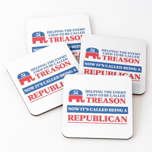 Item preview, Republicans = Treason (Anti-Trump) designed and sold by SabbaticalSteve.