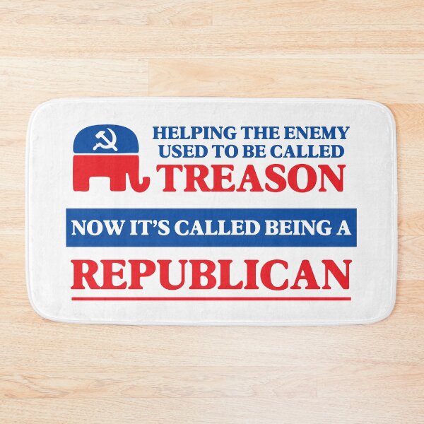Item preview, Republicans = Treason (Anti-Trump) designed and sold by SabbaticalSteve.
