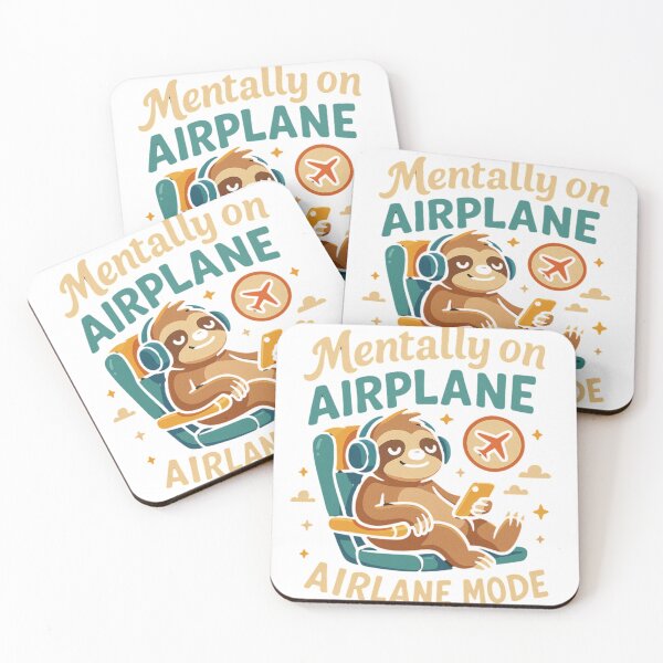 Item preview, Mentally on Airplane Mode – Funny Introvert Frog Design designed and sold by Greku1988.