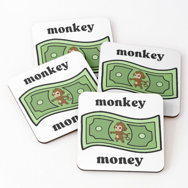 Item preview, Monkey Money - Funny Cartoon Cash Design designed and sold by majownik.