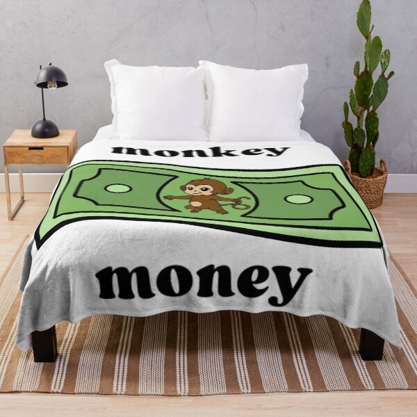 Item preview, Monkey Money - Funny Cartoon Cash Design designed and sold by majownik.