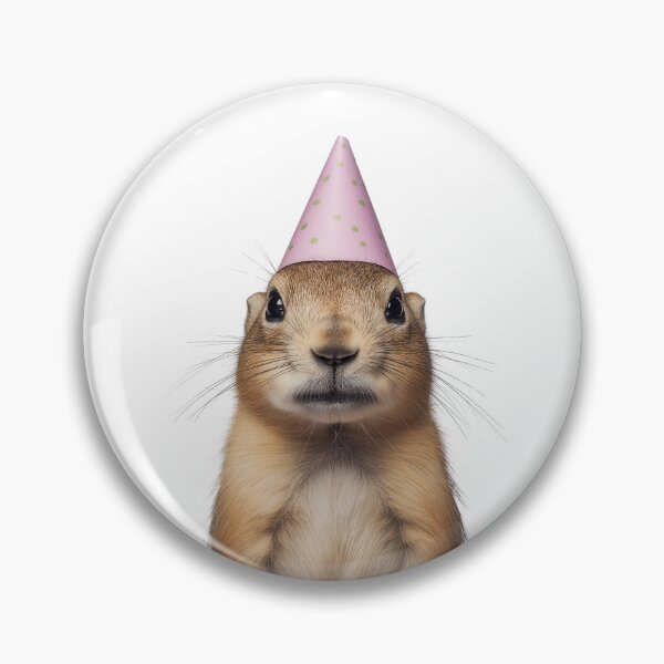 Item preview, Cute Prairie dog with Party Hat Birthday Celebration designed and sold by LazyOwlStore.