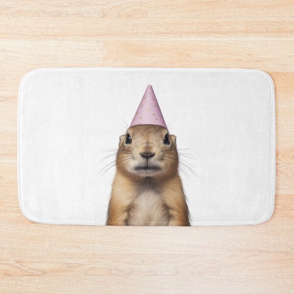 Item preview, Cute Prairie dog with Party Hat Birthday Celebration designed and sold by LazyOwlStore.