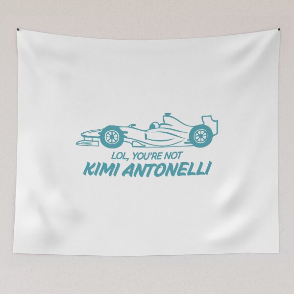 Item preview, Kimi Antonelli, lol ur not  designed and sold by baranskini.