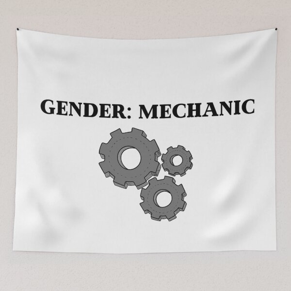 Item preview, Gender: Mechanic – Industrial Gear Art designed and sold by majownik.