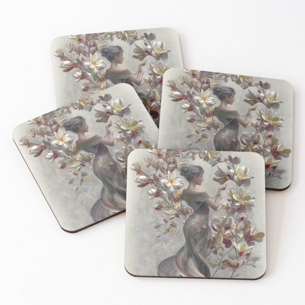 Item preview, Magnolia's Embrace: A Gentle Bloom designed and sold by bloorose.