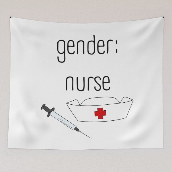 Item preview, Gender: Nurse - Funny Nurse Pride Design designed and sold by majownik.