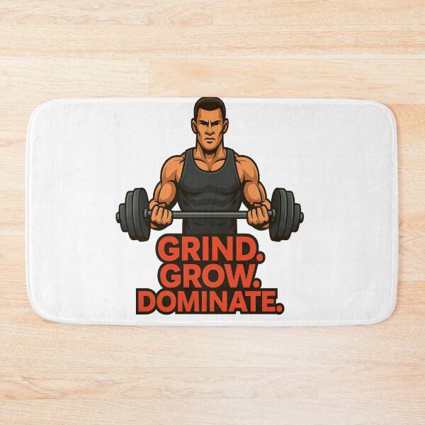 Item preview,  Grind. Grow. Dominate. designed and sold by PastimeMastery.