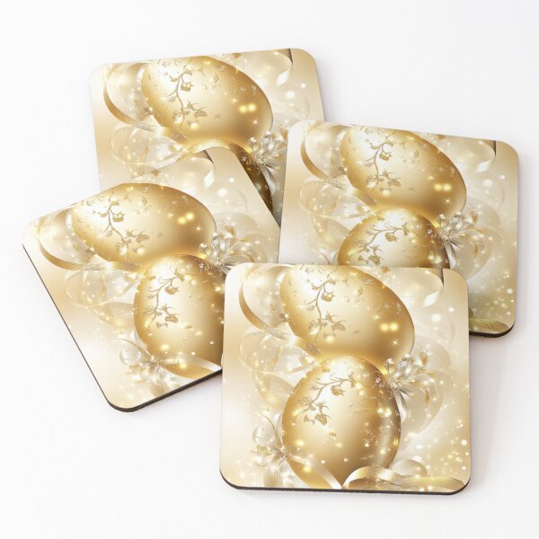 Item preview, Beautiful golden Easter eggs display designed and sold by anytka.
