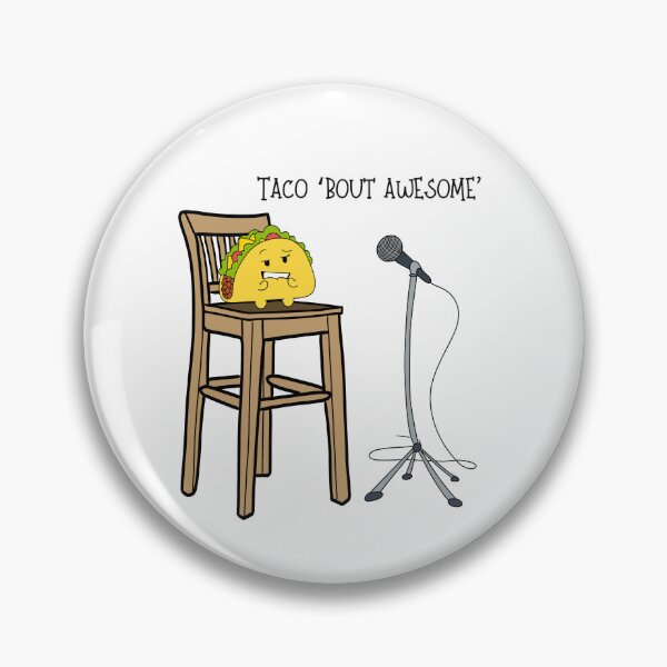 Item preview, Taco ’Bout Awesome – Funny Taco Stand-Up Design designed and sold by majownik.