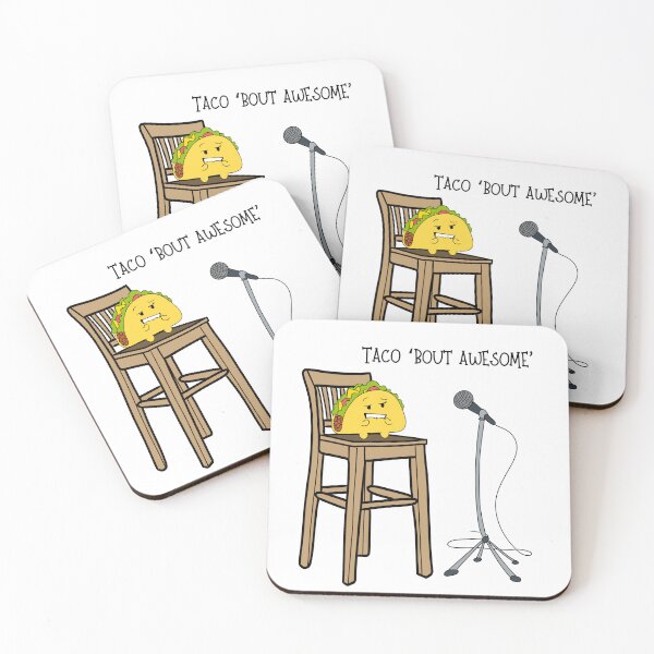 Item preview, Taco ’Bout Awesome – Funny Taco Stand-Up Design designed and sold by majownik.