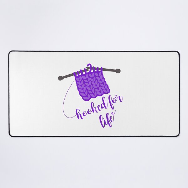Item preview, Hooked for Life – Crochet Lover Design designed and sold by majownik.