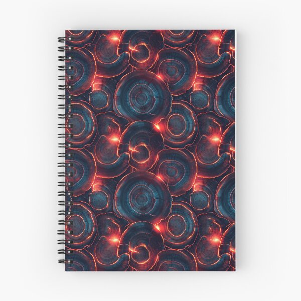 Item preview, Spiral Bioluminescent Energy designed and sold by MidArtForge.