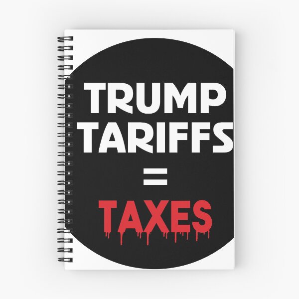 Item preview, DONALD TRUMP TARIFFS ARE TAXES TARIFF MEME STICKER designed and sold by SabbaticalSteve.