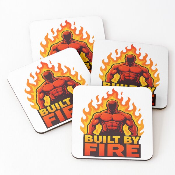 Item preview, BUILT BY FIRE – Forged Through Struggle designed and sold by PastimeMastery.