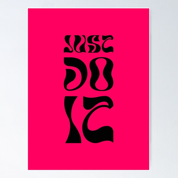 Item preview, Motivational Phrase | Just Do It designed and sold by typoinspired.