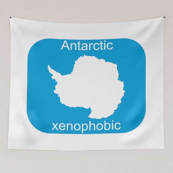 Item preview, Antarctic xenophobic designed and sold by nogamax.