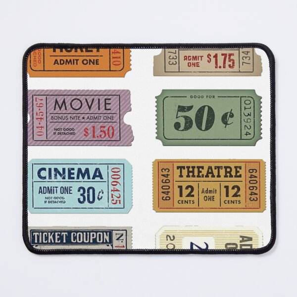 Item preview, Movie Ticket Sticker Pack designed and sold by Letsgonjdevils0.